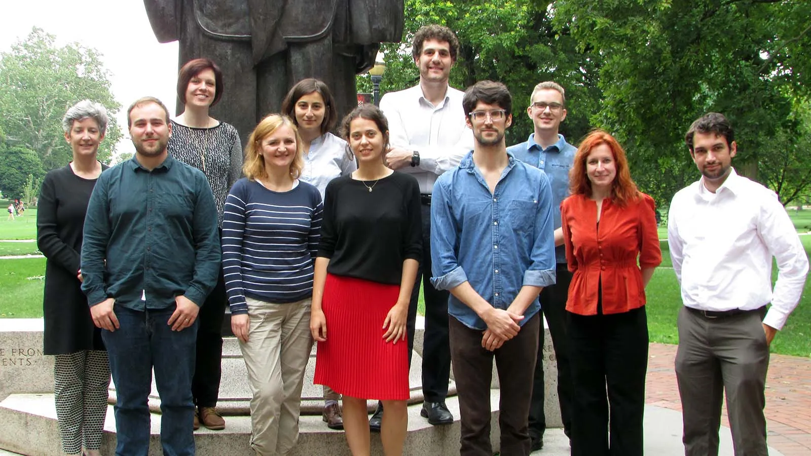 11 MSSI participants on the Oval