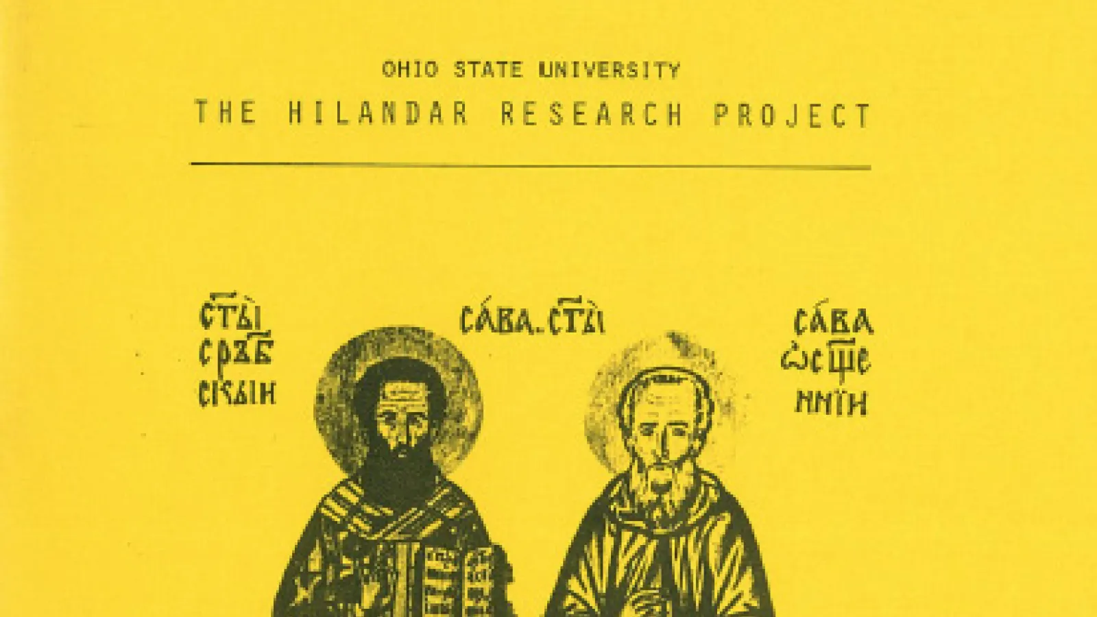 Cover of booklet First International Conference Proceedings