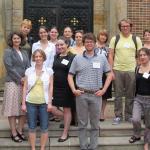 Faculty and 2011 MSSI participants on the steps of Ohio State's Faculty Club